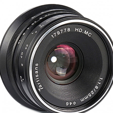 7Artisans 25mm f/1,8 - MFT