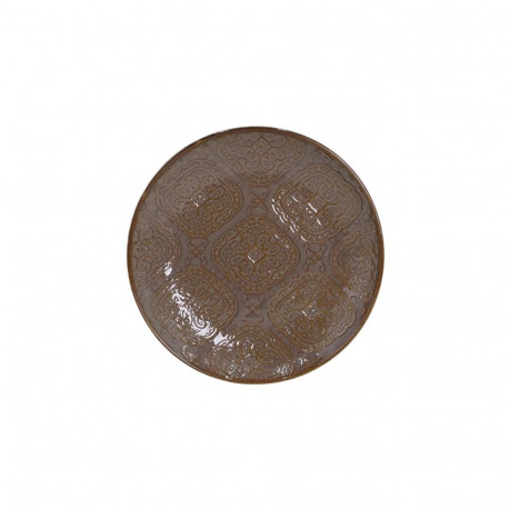 SALAD PLATE 19CM BROWN BROWN ARABIC