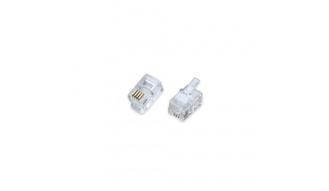 MODULAR PLUG RJ10 - 4P4C