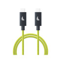 Angelbird Cable I USB-C 4.0 I Solid Flex Cable I Lime I 1 m