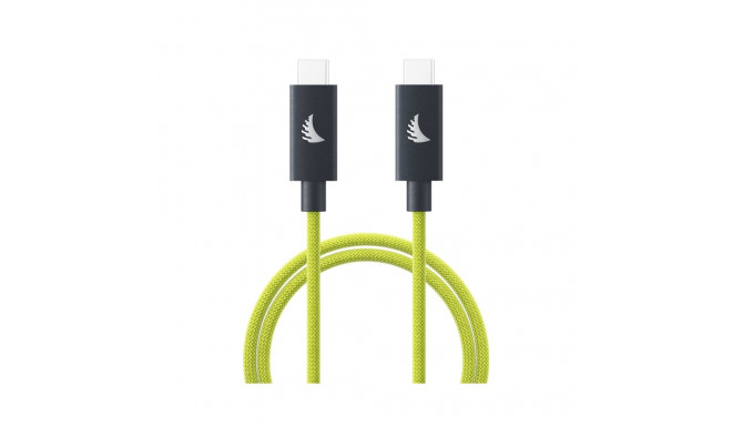 Angelbird Cable I USB-C 4.0 I Solid Flex Cable I Lime I 1 m