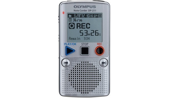 Olympus digital recorder DP-211, silver