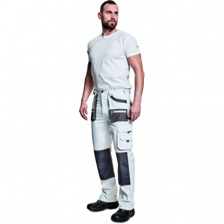 Fridrich Carl vööpüksid valge/hall 48