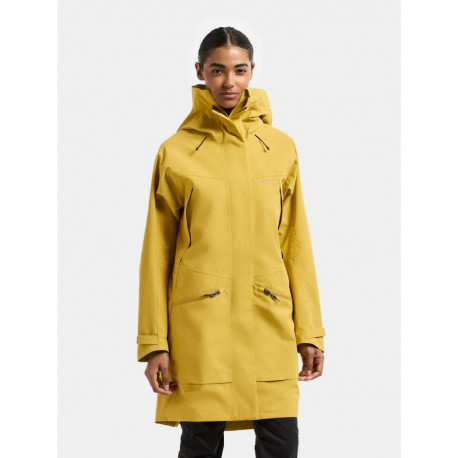 Kevad/sügis parka Didriksons Ilma 8 kollane (Yellow Pollen) - 38