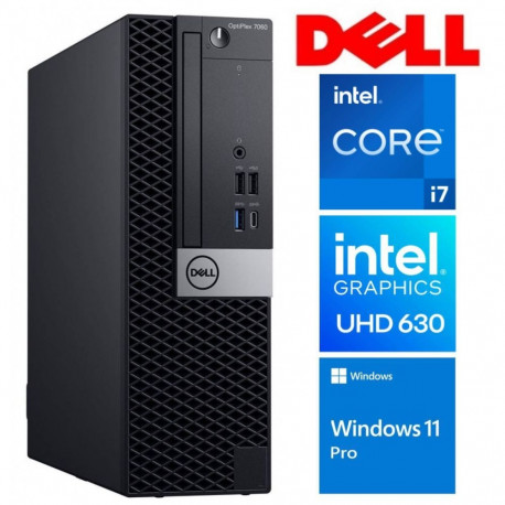 DELL 7060 SFF i7-8700 16GB 1TB SSD M.2 NVME WIN11Pro