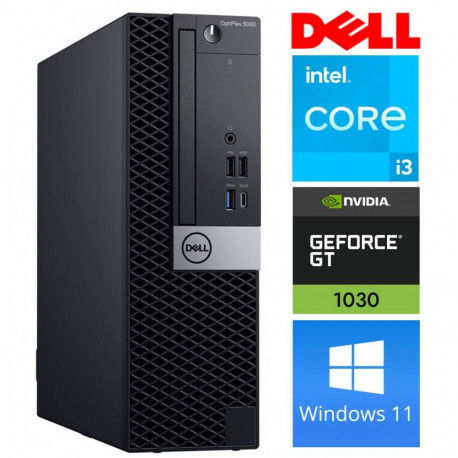 DELL 5060 SFF i3-8100 32GB 256SSD M.2 NVME GT1030 2GB WIN11Pro