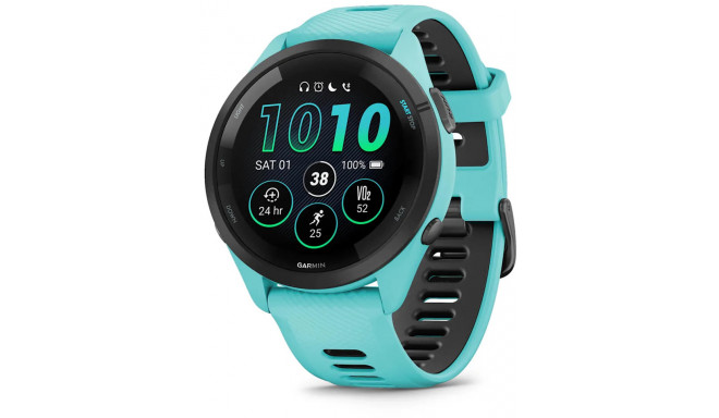 Garmin Forerunner 265, aqua/must
