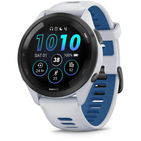 Garmin Forerunner 265, whitestone/tidal blue