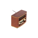 Adler | Retro Radio | AD 1187 | Alarm function | AUX in | Wooden