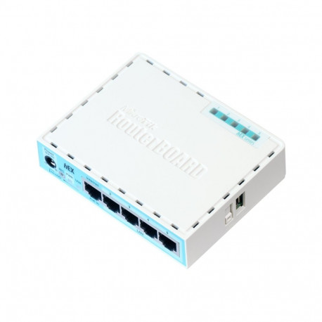 Mikrotik juhtmega Etherneti ruuter (ilma Wi-Fita) RB750Gr3 hEX kahetuumaline 880MHz CPU 256MB RAM 16