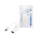 Logilink | Fast Ethernet USB 2.0 to RJ45 Adapter: | 0.115 m | White | USB-A to RJ45