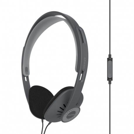 Koss KPH30iK juhtmega on-ear kõrvaklapid mikrofoniga stealth grey