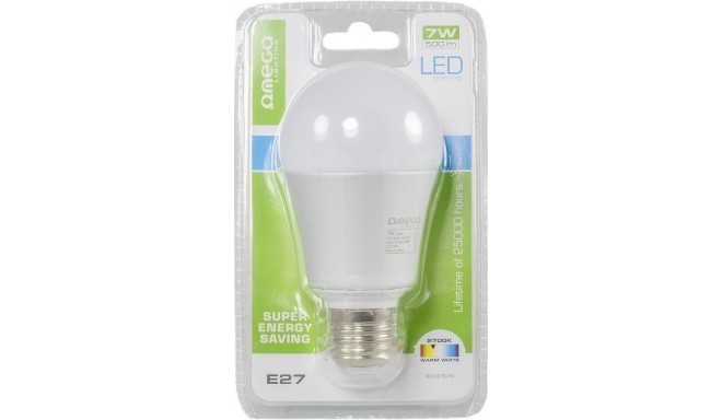 Omega LED spuldze E27 7W 2700K (41573)