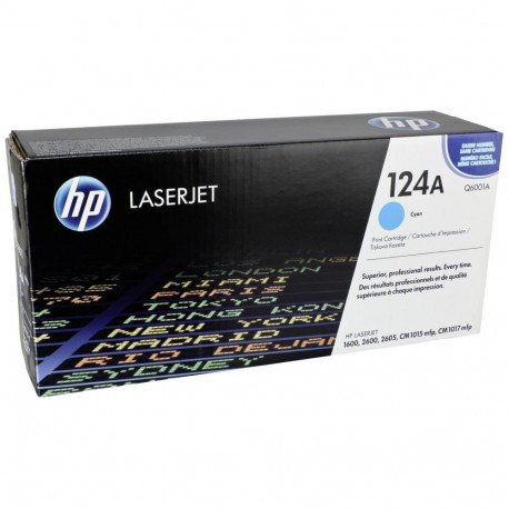 Toner HP 124A / Q6001A Cyan