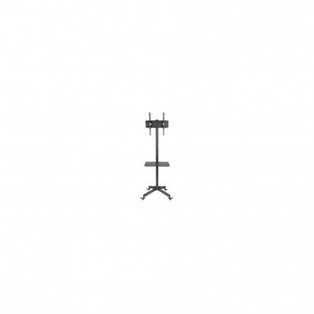 TV Table/trolley on wheels + handle 23-55" 25 kg S-09