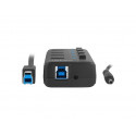 Mantis 4-Port USB Hub (2 x USB 3.0) with Individual Switches and Power Supply