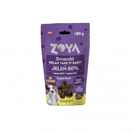Dog Treat - ZOYA Relax Deer Meat Hypoallergenic 80g