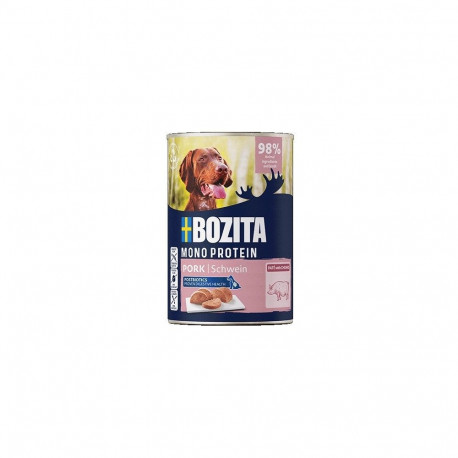 Dog Food - BOZITA Monoprotein Pate Pork 400g Grain-Free Wet Food
