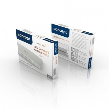 Cosmetic Mirror - CONCEPT KZ2020 LED Light 2x Magnification 4500-5500K