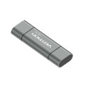 Memory Card Reader - Vention USB3.0 Multi-function Card Reader 5000 Mbit/s Gray Metal