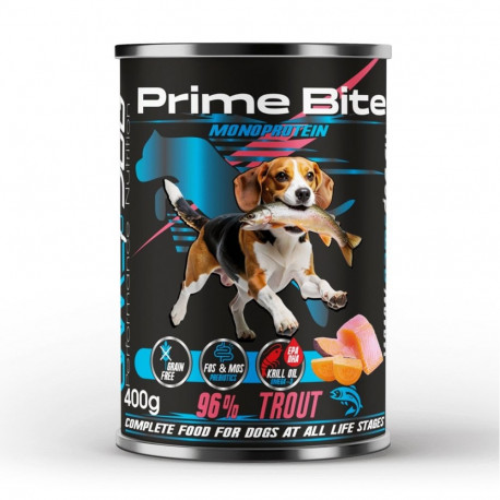 Dog Food - GAME DOG PRIME BITE Monoprotein Trout with Sweet Potato 400g