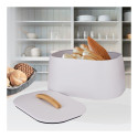 Kitchen Storage - Maestro Breadbox MR-1675 Stainless Steel Beige