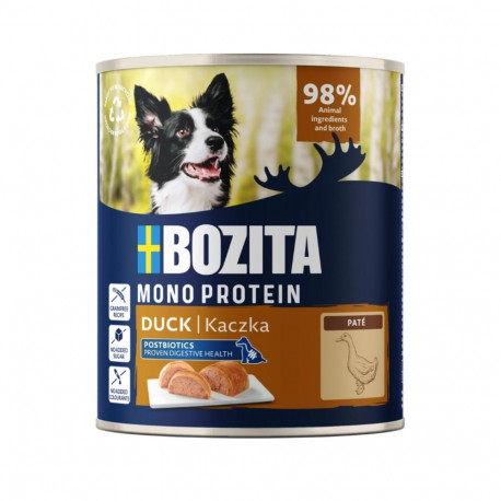 Dog Food - BOZITA Monoprotein Pate Duck 800g Grain-Free Gluten-Free