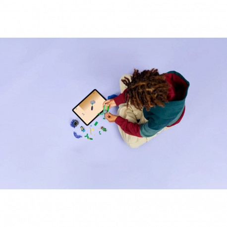 Toy - LEGO NINJAGO 71849 Nya vs Elemental Monster Spinner (Lego, 49 pieces, 2 minifigures)