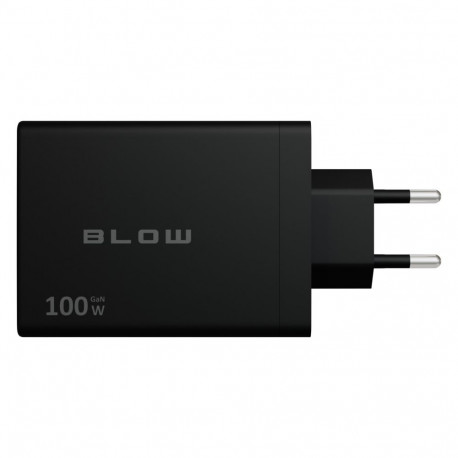 Charger - BLOW Wall Charger USB-Cx4 PD 100W GAN Black