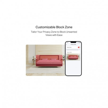 Security Camera - Mercusys MC200 1920x1080, Wi-Fi, Night Vision, White