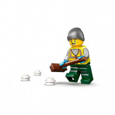 Construction Set - LEGO CITY 60490 Snowplow (Lego, 263 pieces, 1 minifigure)