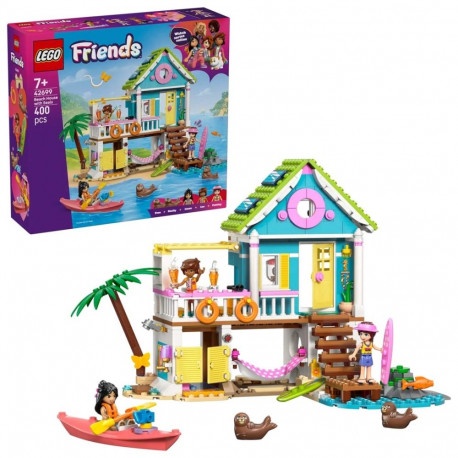 Constructor - LEGO FRIENDS 42699 Beach House with Seals (Lego, 400 pieces, 3 minifigures)