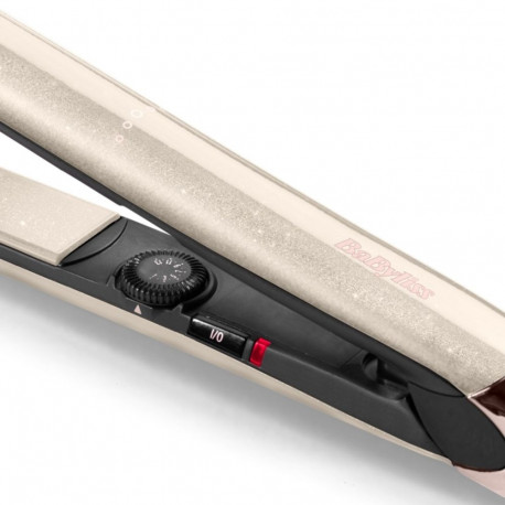 Hair Straightener - BaByliss ST914PE Ceramic Titanium 170-235°C Warm Beige, Copper