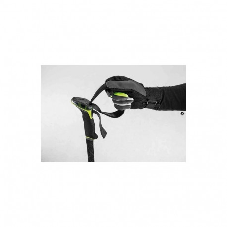 Ski Pole - LEKI Guide 2 Aluminum 150cm 271g Black-Neon-Anthracite