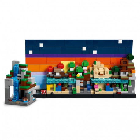 Construction Set - LEGO MINECRAFT 21589 Mini Biomes (Lego, 797 pieces, Ages 12+)
