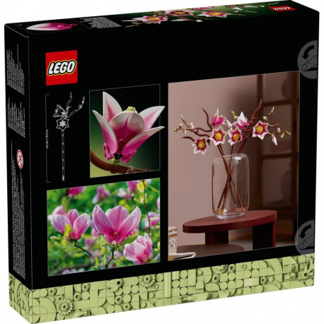 Constructor - LEGO Botanicals 11510 Magnolia Branches (Lego, 435 pcs, 440x390x110 mm)