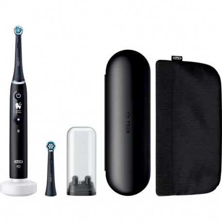 Electric Toothbrush - Oral-B iO Series 6 Rechargeable, 5 Modes, Black Lava Luxe