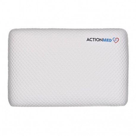 Pillow - ActionMed CLASSIC MED PILLOW Orthopedic Foam Support Washable Cover