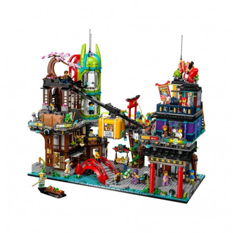 Constructor - LEGO NINJAGO City Markets (Lego 71799, 6163 pcs, 21 minifigures)