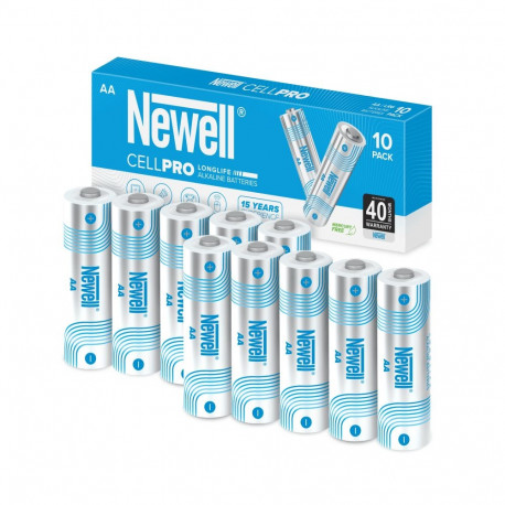 Battery - Newell CellPro AA Alkaline Batteries 1.5V 10 pcs