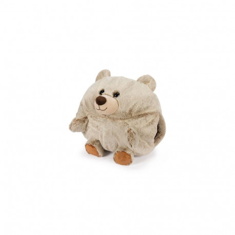 Plush Toy - Cozy Noxxiez Cuddly Handwarmer Pillow Bear, Handwarmer, Beige