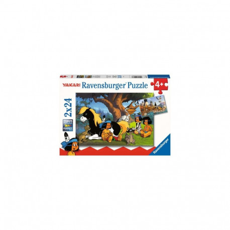 Puzzle - Ravensburger 2x24 Yakari And His Friends Puzzles 26x18 cm
