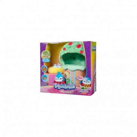 Toy Playset - Jazwares Squishville Tiptop Treehouse Playset