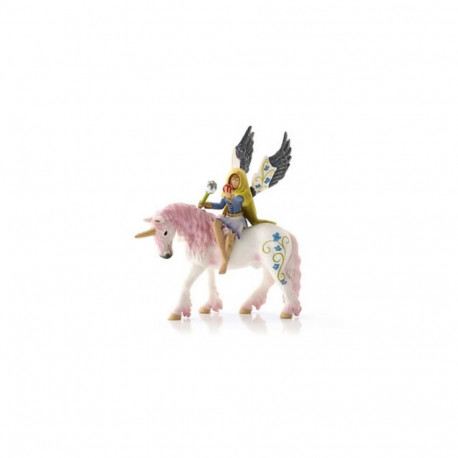 Collectible Figurine - Schleich Elf Figurine Bilara with Unicorn, Durable Plastic