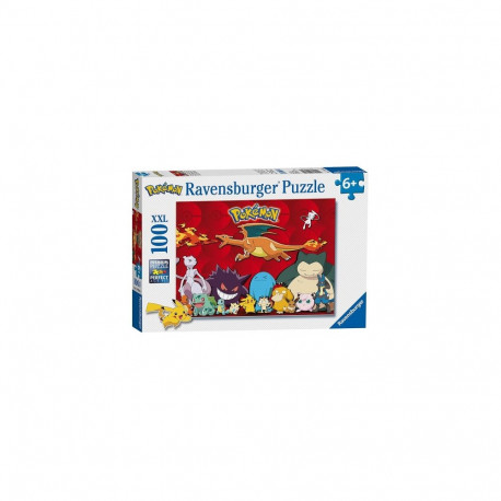 Puzzle - Ravensburger Puzzle 100 Pokemon XXL 100 Pieces 49x36 cm