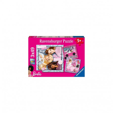 Puzzle - Ravensburger 3x49 Piece Barbie Girl Puzzles