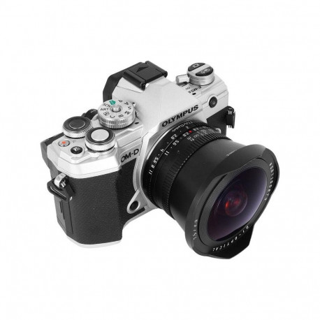 Camera Lens - TTArtisan 7.5mm F2.0 M43 Fisheye Lens, 180° Angle of View