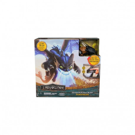 Toy - Spin Master Dreamworks Dragons Plasma Blast Nightfury Lights Sounds