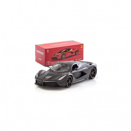 Diecast Model Car - Bburago 1:18 Laferrari Matt Black