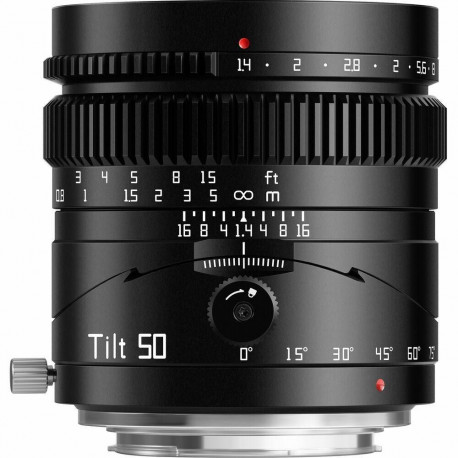 Camera Lens - TTArtisan Tilt 50mm F1.4 Nikon Z Mount Manual Focus Lens